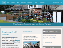 Tablet Screenshot of lighthouseschool.co.uk